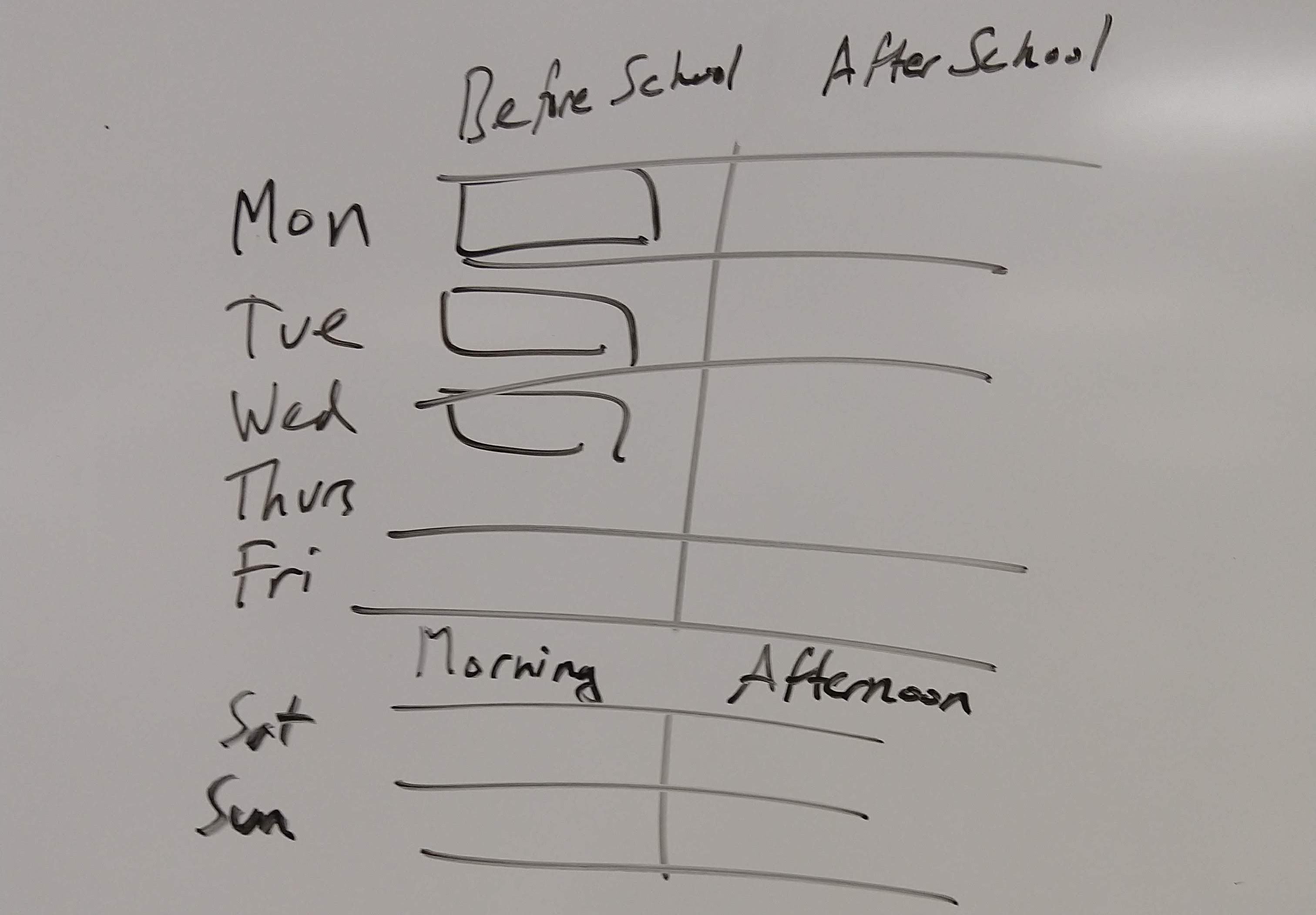 Schedule Plan